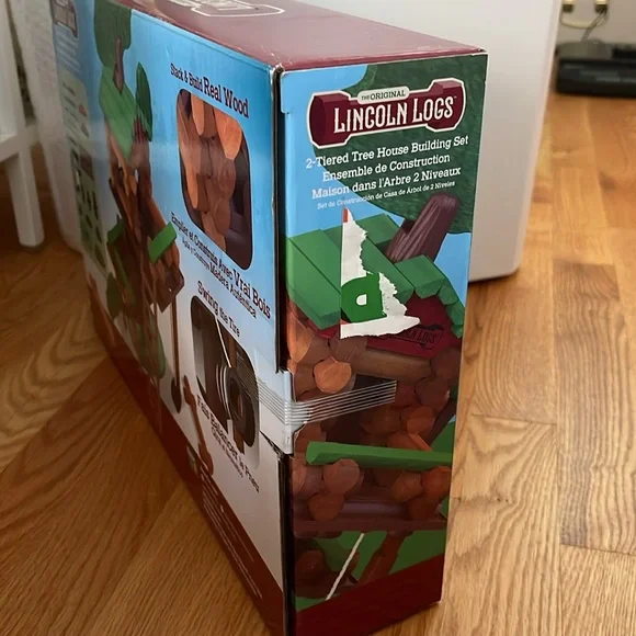 Lincoln Logs 2 tiered Tree House Building Set - Picture 4 of 4